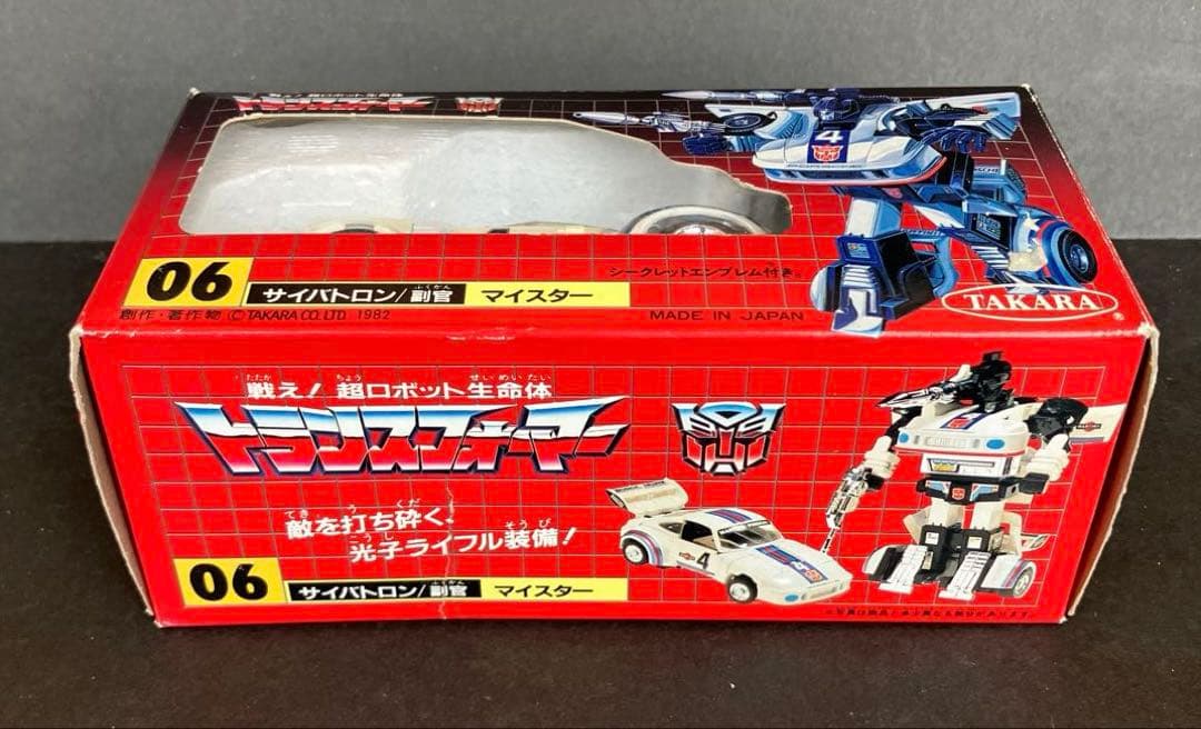 当時物 トランスフォーマー サイバトロン 副官 マイスター 1982年 タカラ