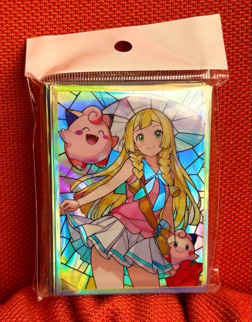 海外/ポケモンデッキシールド］リーリエ ピッピ スリーブ 60枚