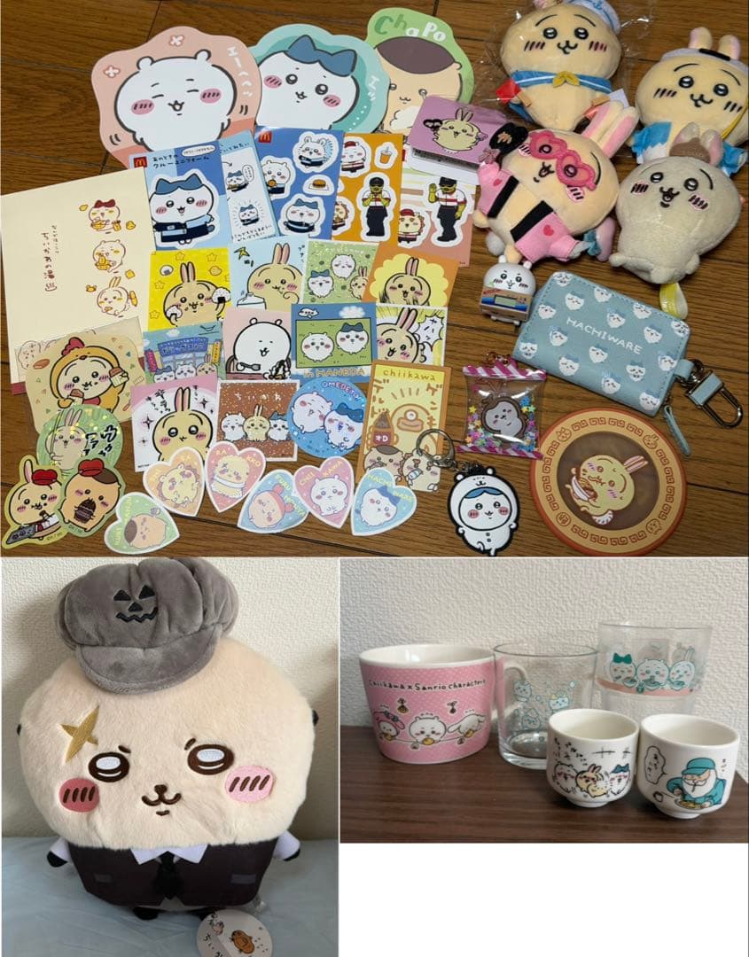ちいかわ グッズ まとめ売り セット売り ちいかわ グッズ まとめ売り ちいかわ グッズまとめ売り 約200点セット