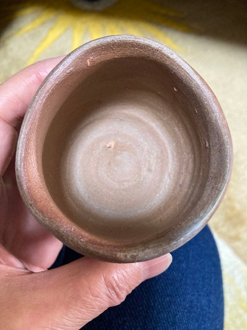 備前焼　酒器の神様　中村六郎作　ぐい呑