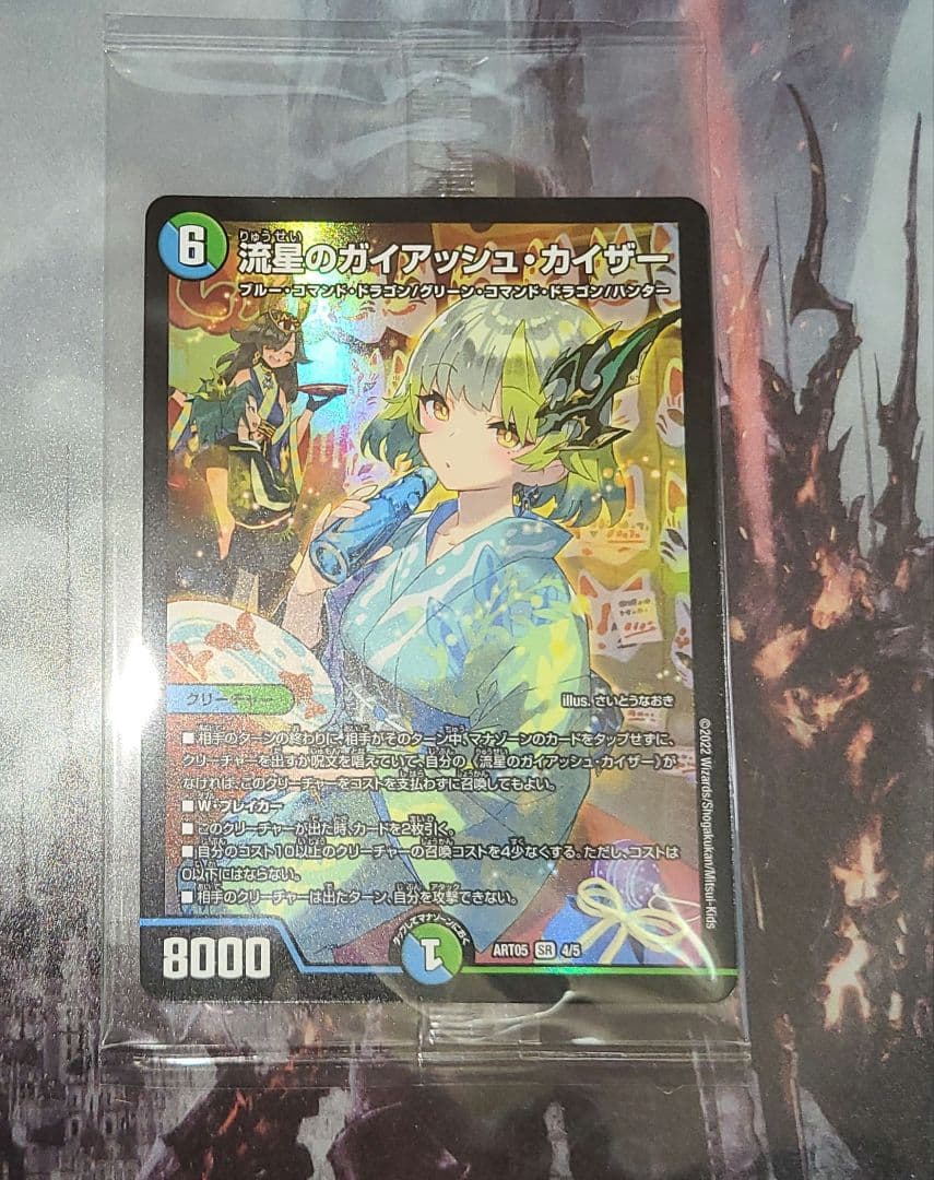 流星のガイアッシュカイザー 神アート 未開封