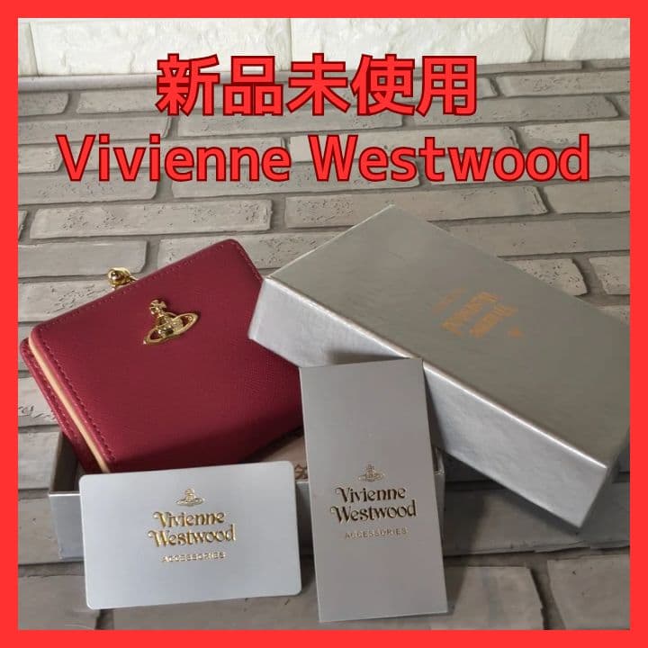 新品未使用】ヴィヴィアンウエストウッド二つ折り財布 988VW706