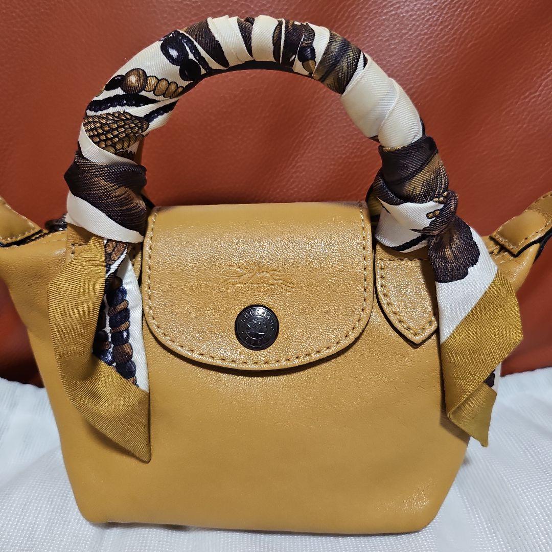 可愛い★【ロンシャン ル・プリアージュ キュイールXXS 】★