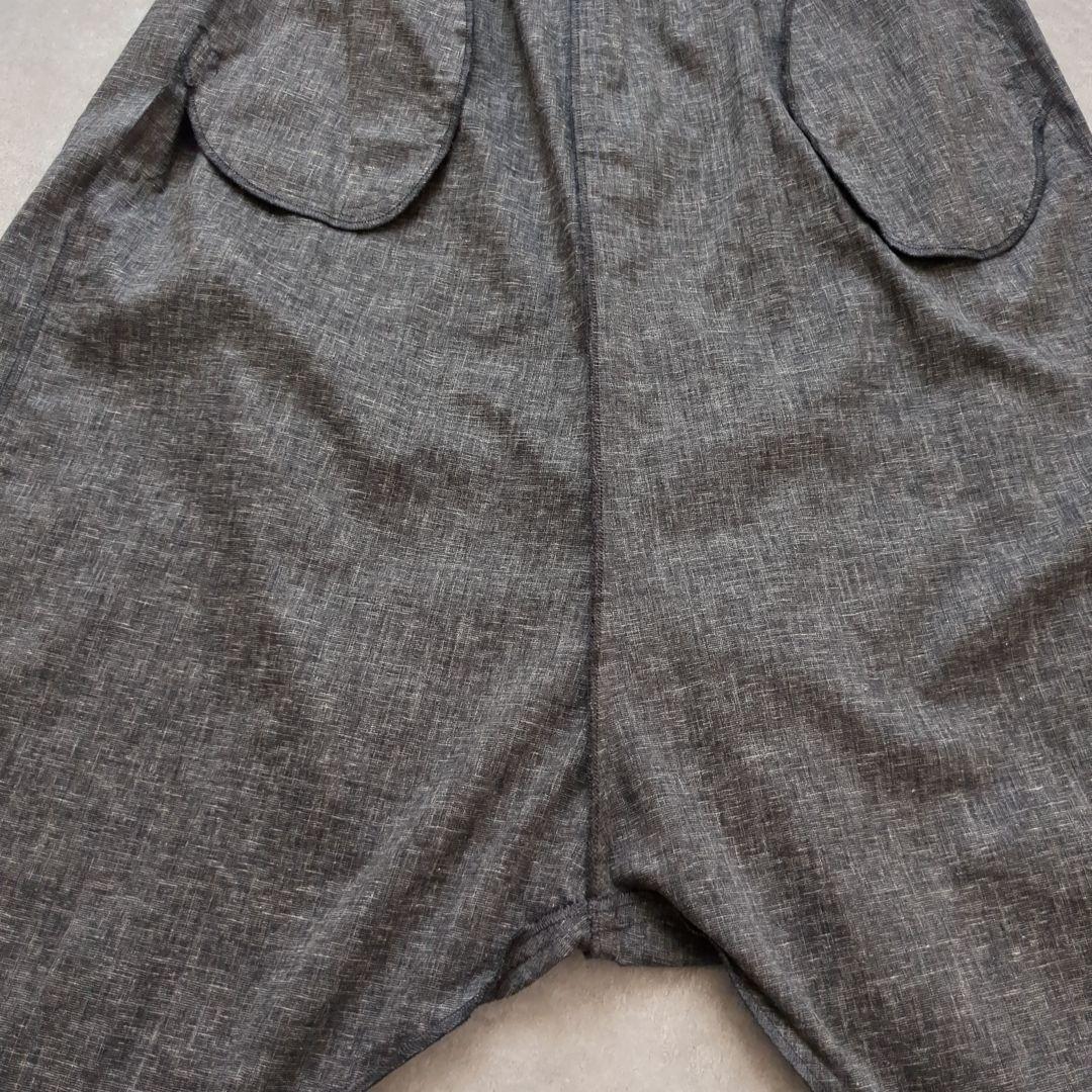 mizuiroind　ミズイロインド　サルエルパンツ　リネン　麻　2　日本製