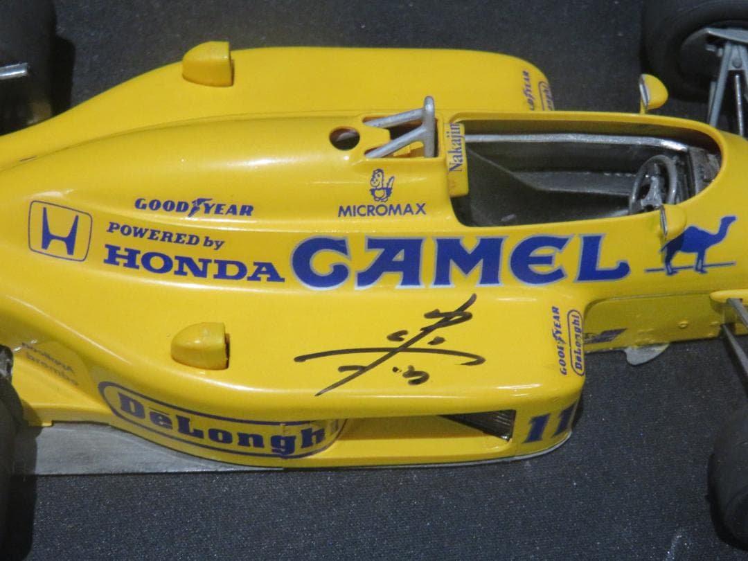 F1 スパーク ティレル ホンダ 020 中嶋悟 鈴鹿レジェンド サイン入り