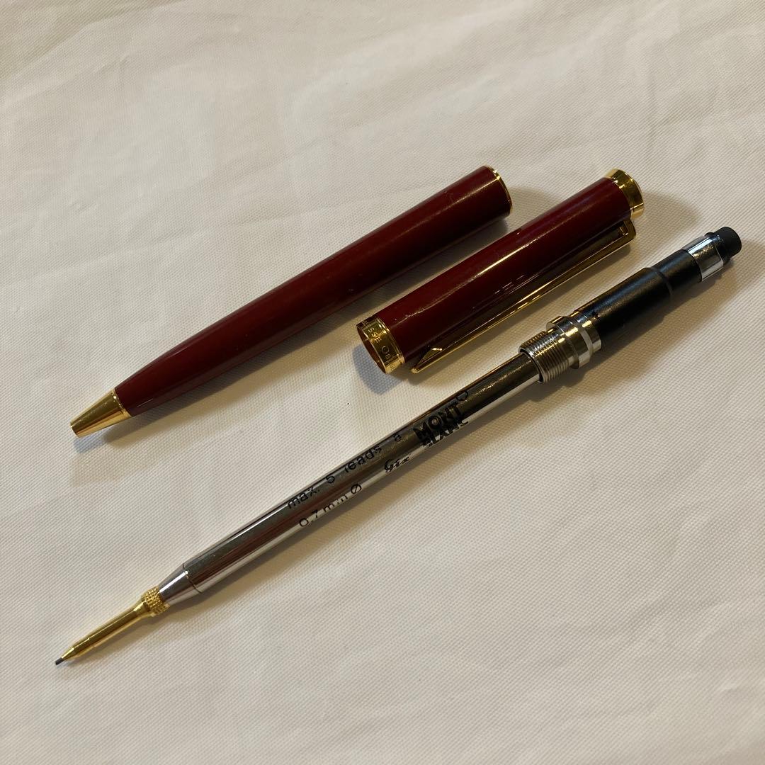 モンブラン ボールペン.ペンシル.革製ペンケース ノブレスオブリージュ