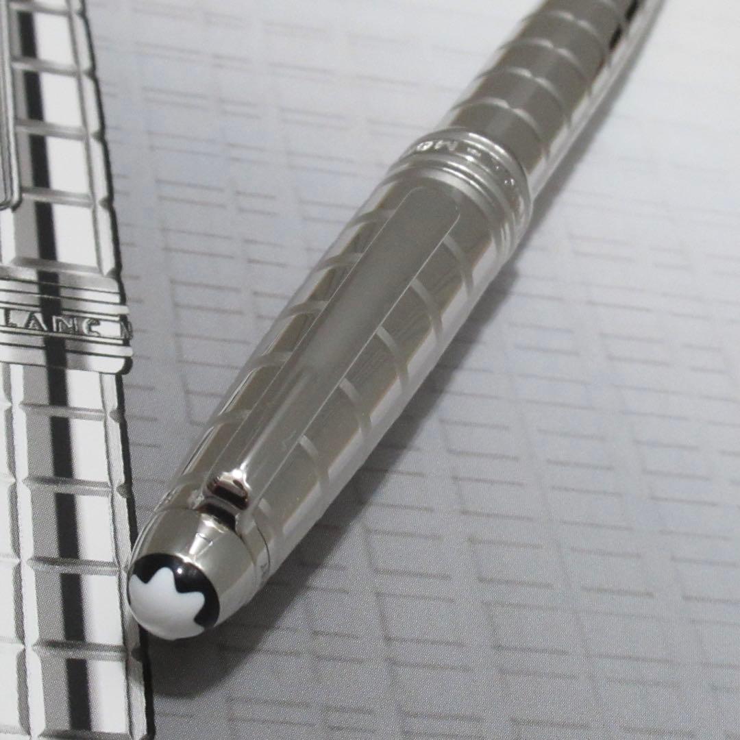 モンブラン ボールペン 164 ソリテール プラチナプレート ファセット