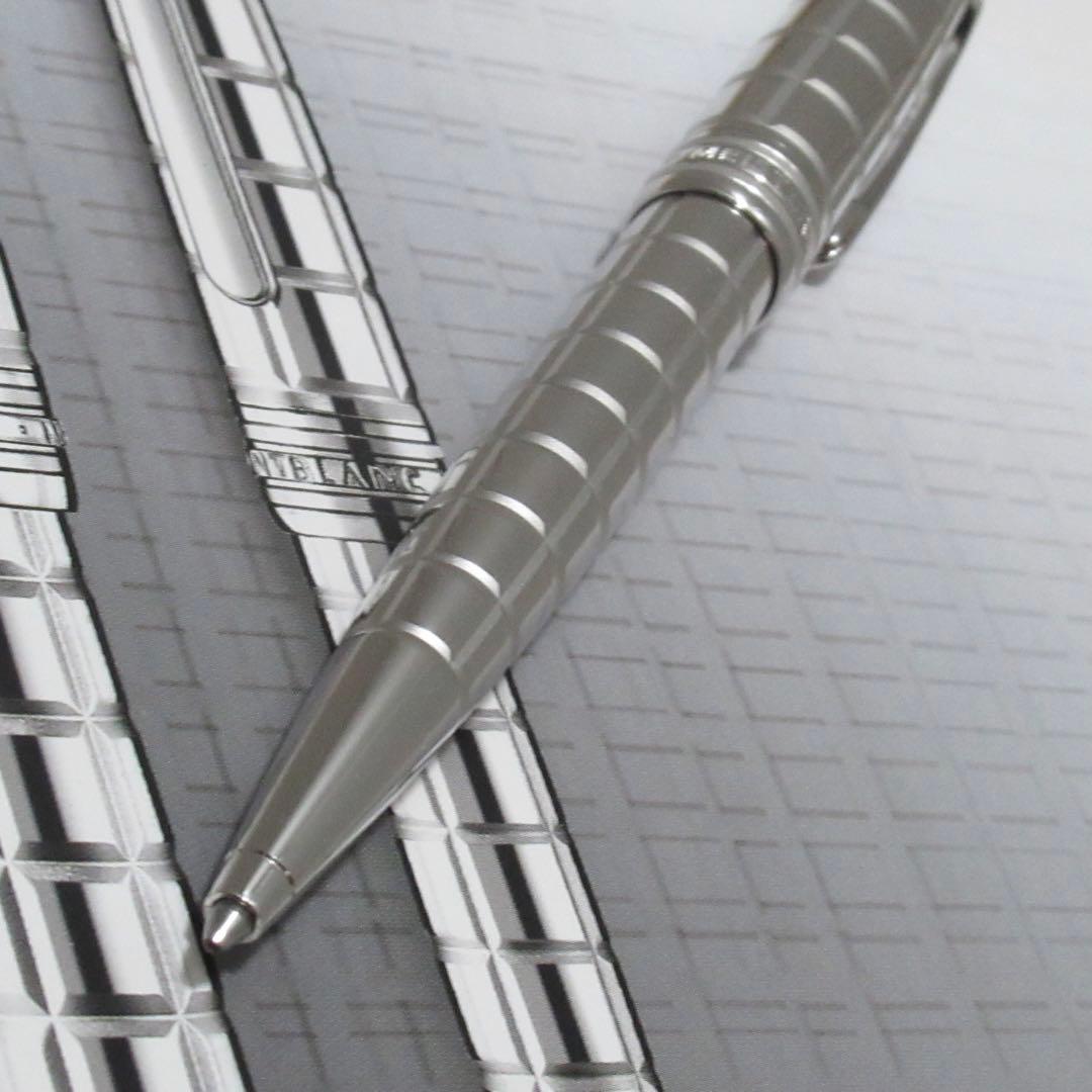 モンブラン ボールペン 164 ソリテール プラチナプレート ファセット