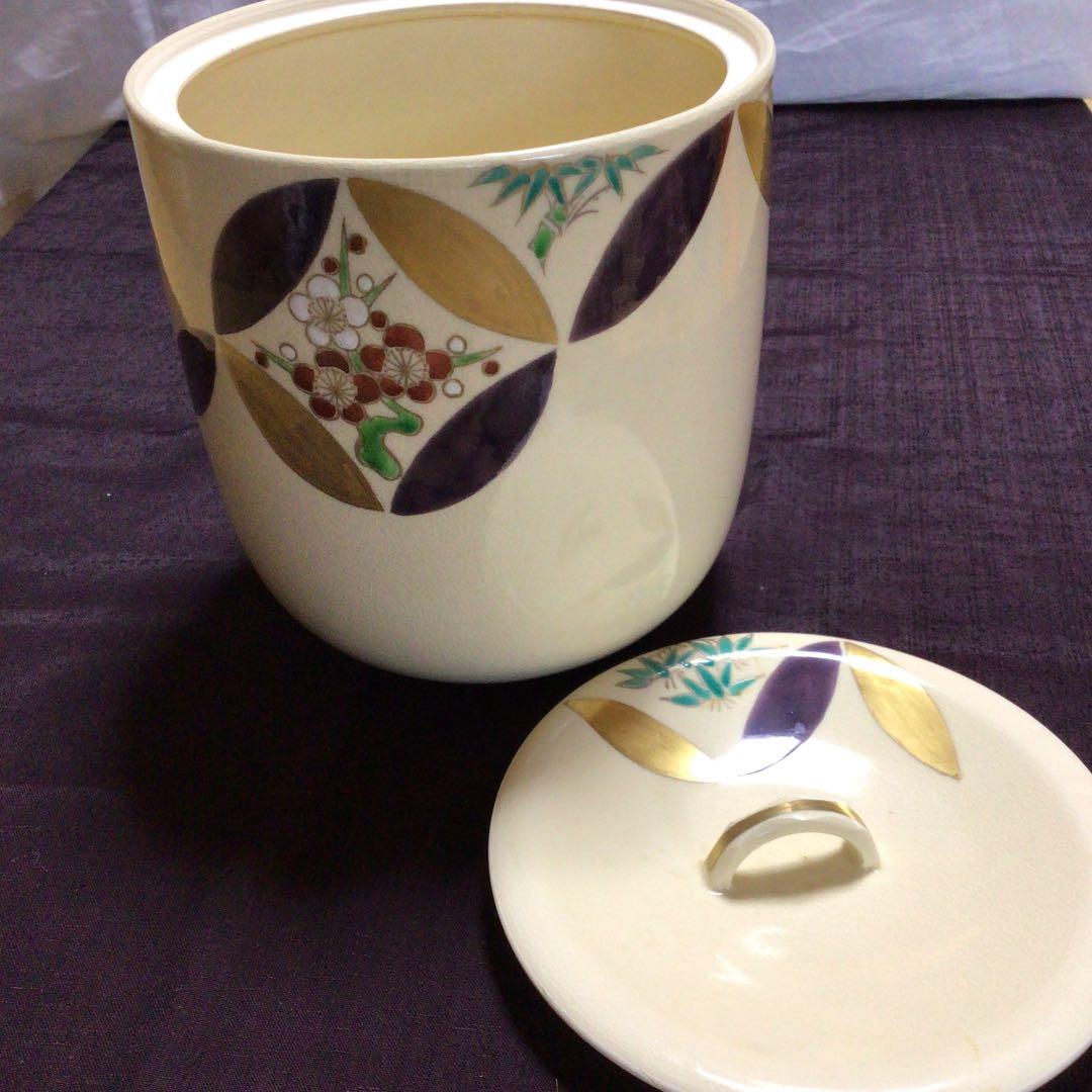 水指　京焼　茶道具　陶器　未使用品