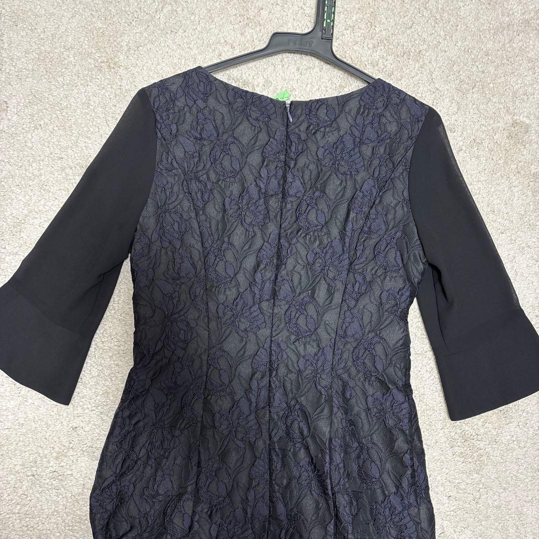 フォルムフォルマ　東京ソワール　ジャガードレース　マザードレス　9号