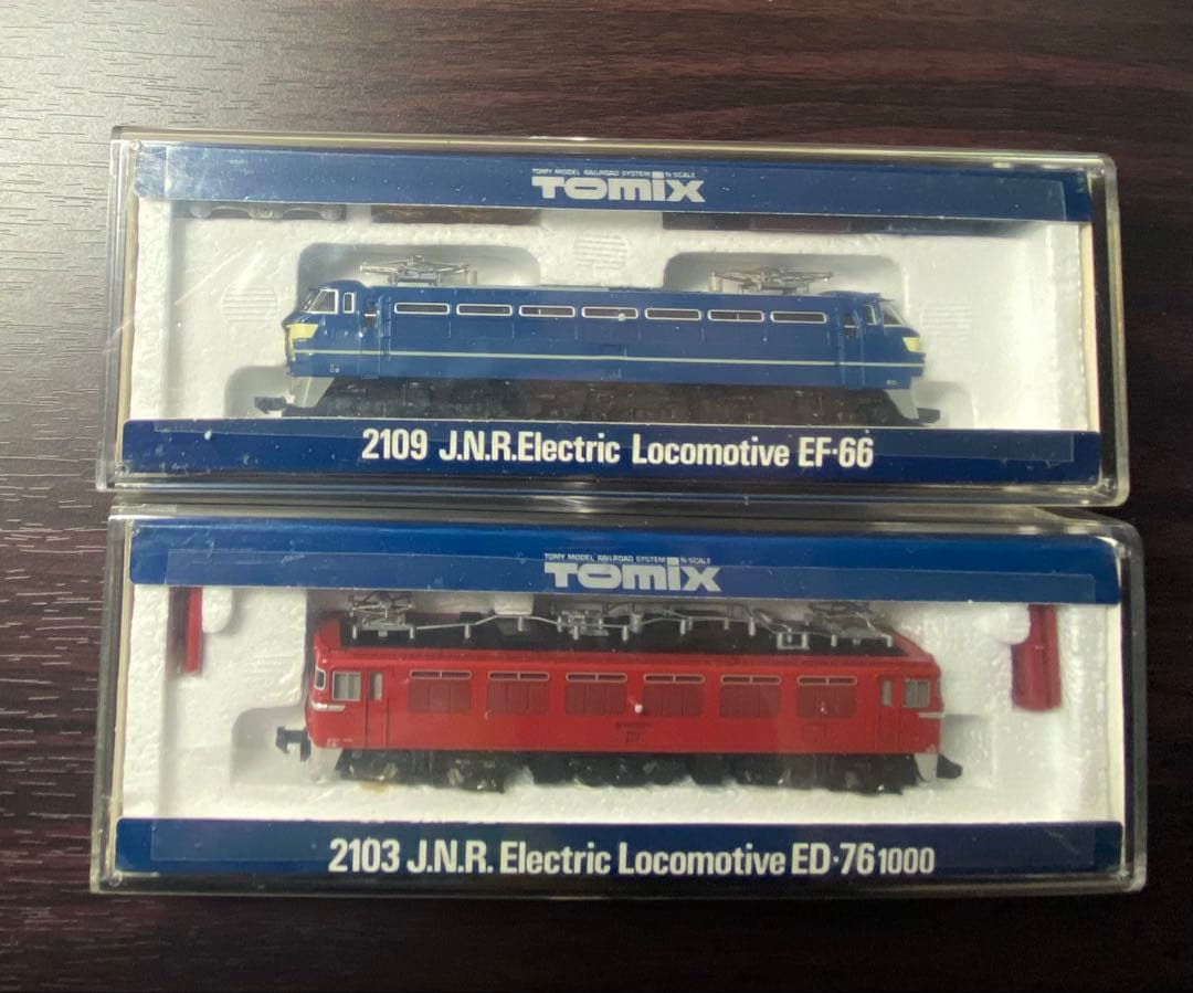 TOMIX EF66・ED76 1000 Nゲージ 電気機関車 2両セット