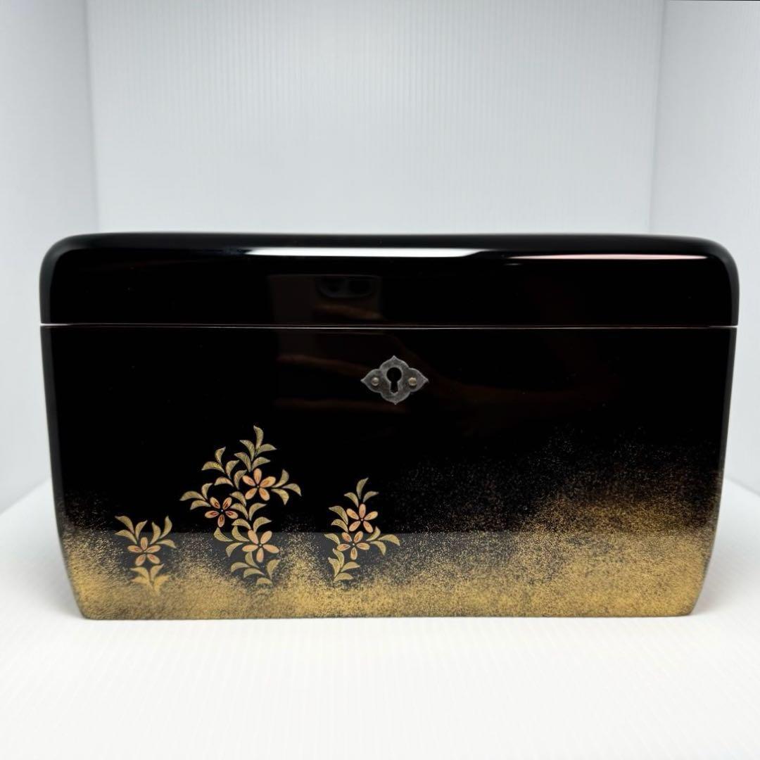 希少 未使用 輪島塗 宝石箱 宝物箱 鍵付き 漆器 伝統工芸 輪島漆器