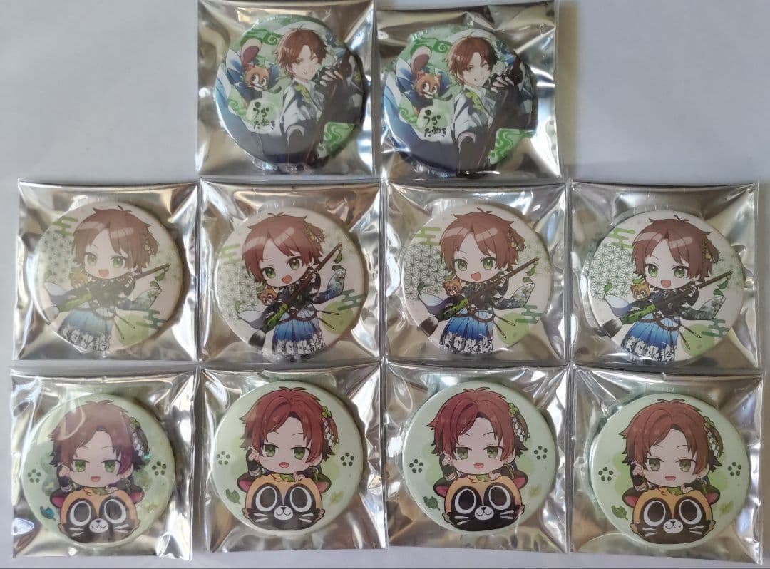 浦島坂田船 うらたぬき 2023 春ツアー 彩 缶バッジ