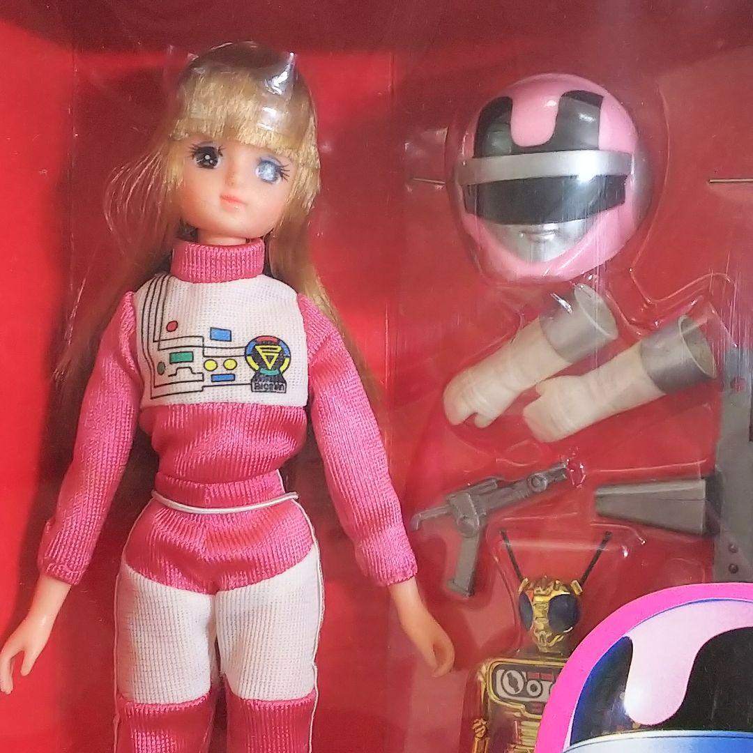 「超電子バイオマン」バイオガール・ピンクファイブセット（新品・当時モノ）