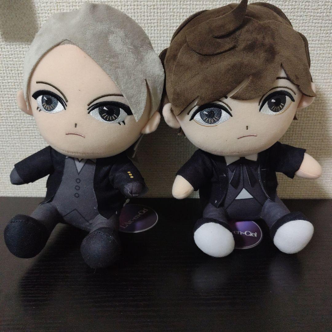 L'Arc〜en〜Ciel メンバー おすわりぬいぐるみ セット - メルカリ