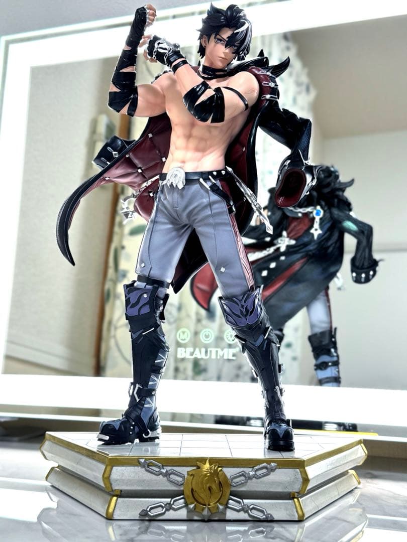 セール，HOT 原神 リオセスリ フィギュア 塗装済 GK ガレキ ガレージキット