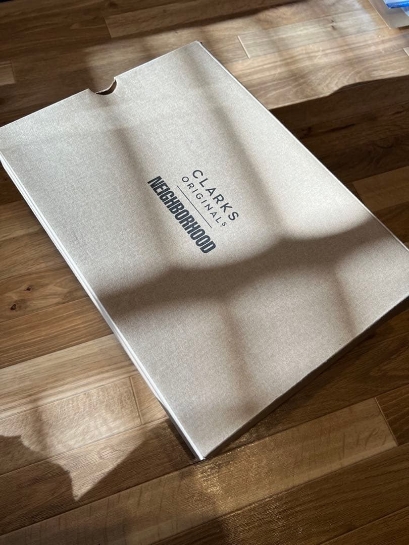 クラークス✖️ネイバーフッド　黒 スウェード