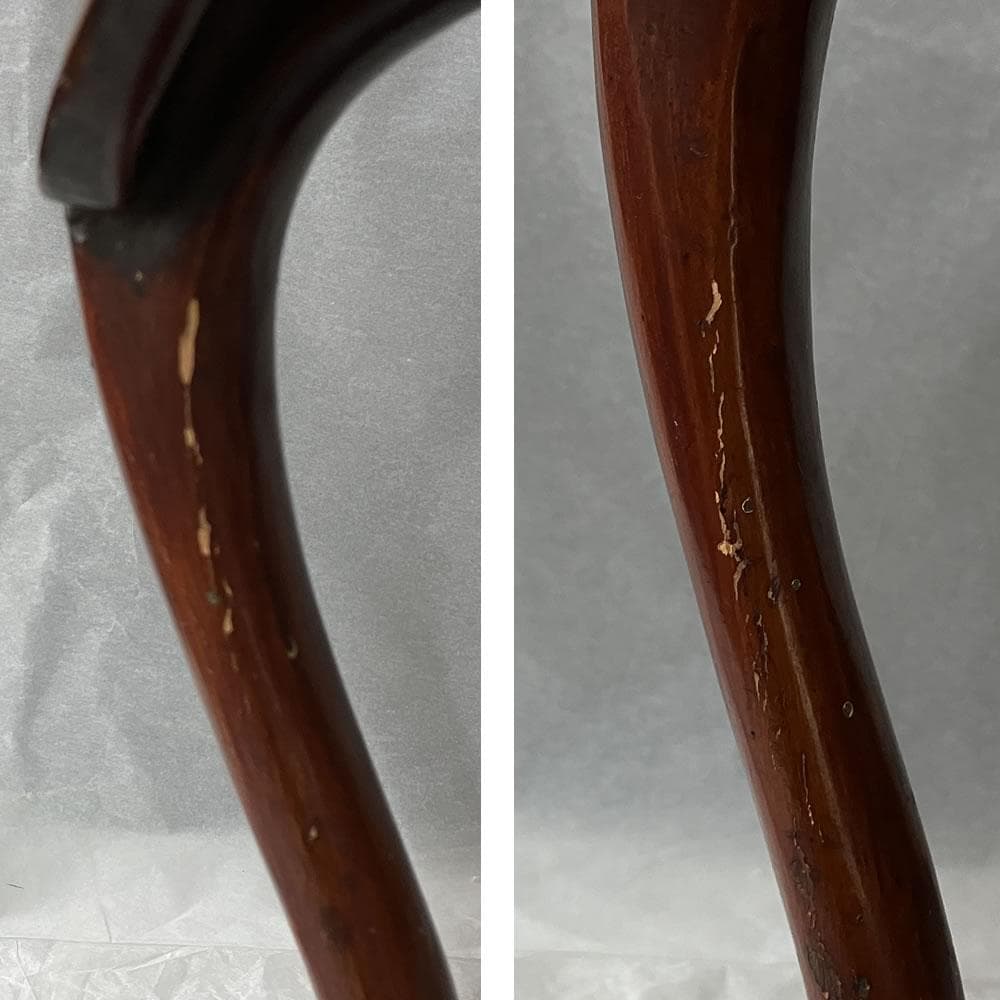 F1263 唐物 高卓 木箱入り 水指棚 飾棚 茶棚 螺鈿 茶道具