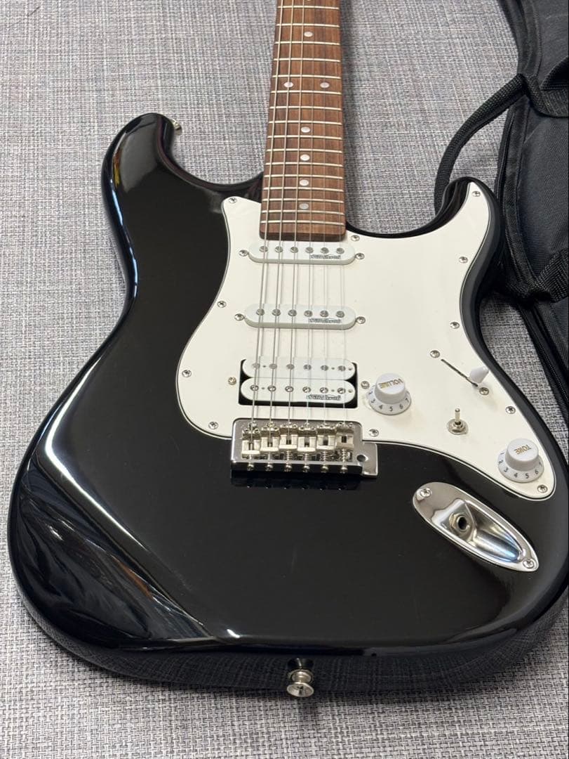 BUSKER'S BST-2H エレキギター ストラトタイプ 黒 バスカーズ