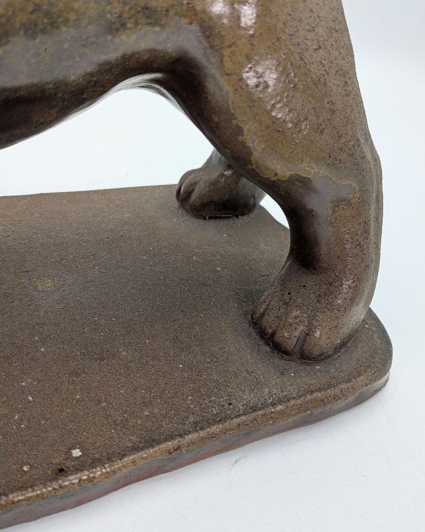 武用君彦 備前焼 干支置物「甲戌」 共箱共布栞 戌年 犬 イヌ 縁起物