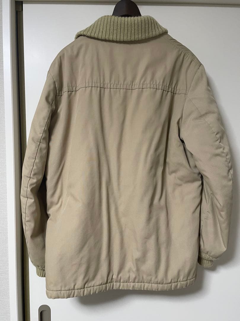 70s/Sears / ファラオジャケット/L/カーキ/カーコート/アメリカ製