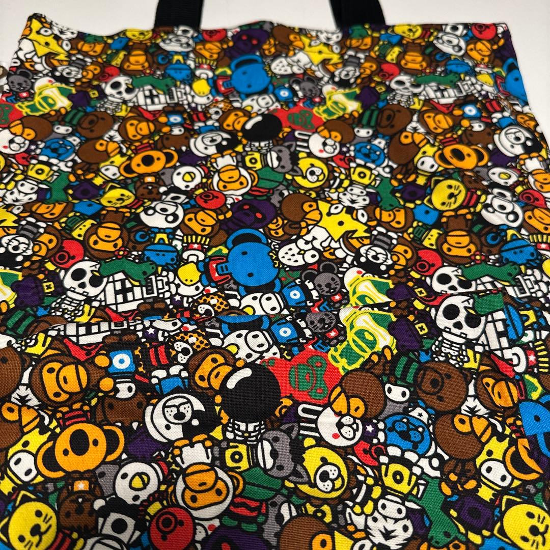 希少】エイプ APE BABYMILO オールサファリ柄 トートバッグ - メルカリ