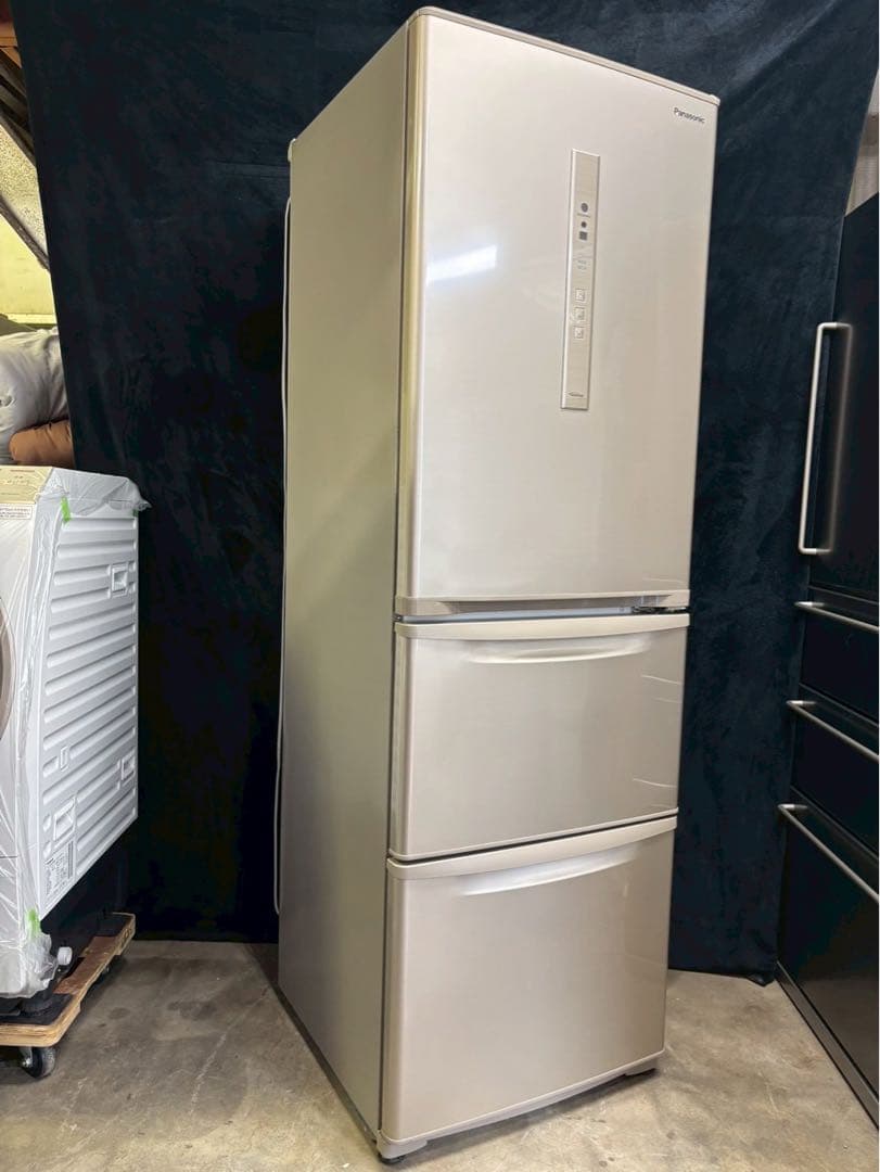 Panasonic 冷蔵庫 NR-C37FM-N 2017年製 365L 右開き