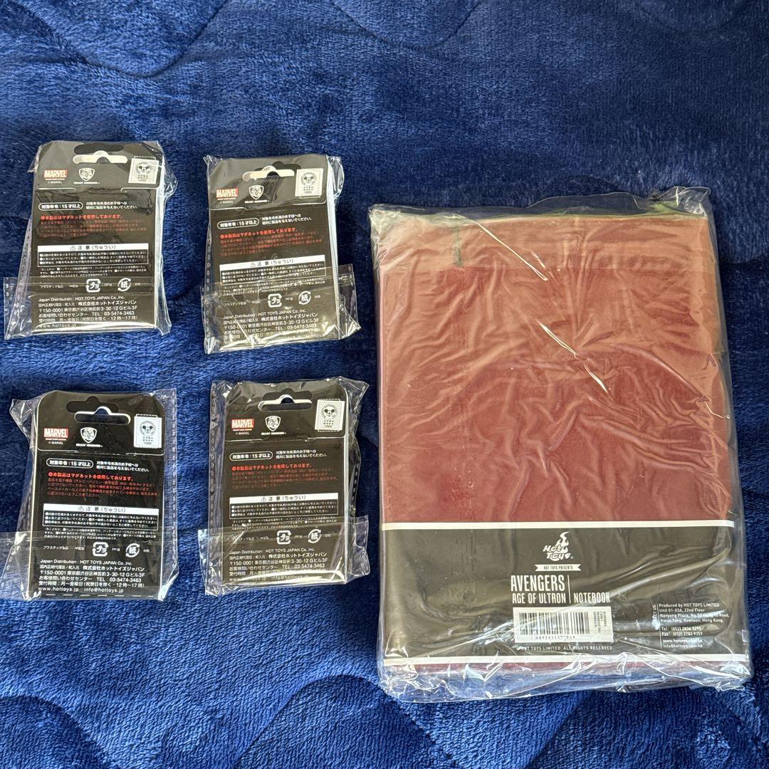 アベンジャーズ マーベル グッズ ホットトイズ マグネット ノート