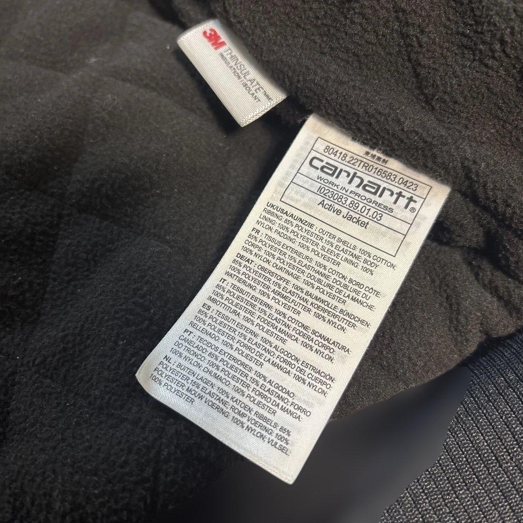 カーハート　アクティブジャケット　ブラック 紳士Mサイズ