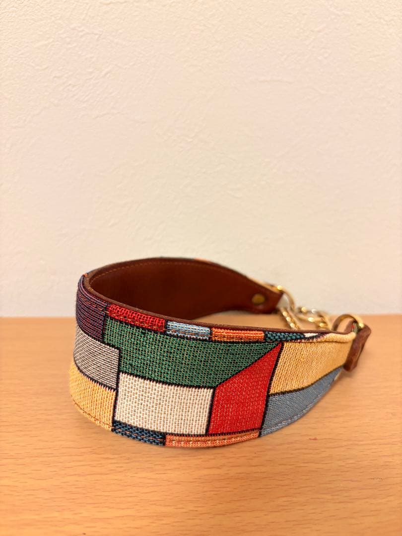 くすのき犬具 首輪 本革ハーフチョーク 大型犬用 - メルカリ