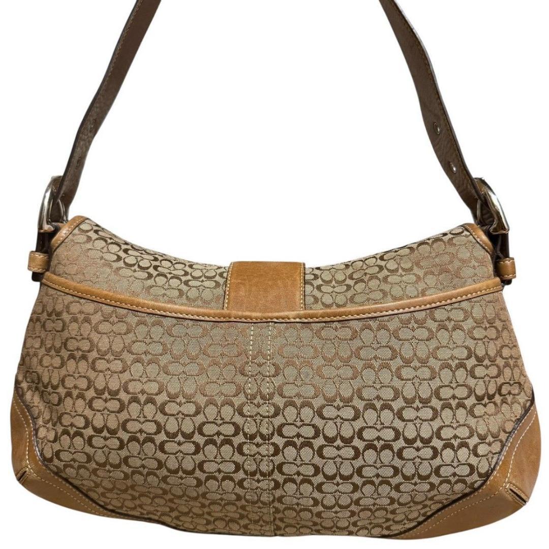 コーチ ショルダーバッグ ワンショルダー キャンバス ブラウン ソーホー