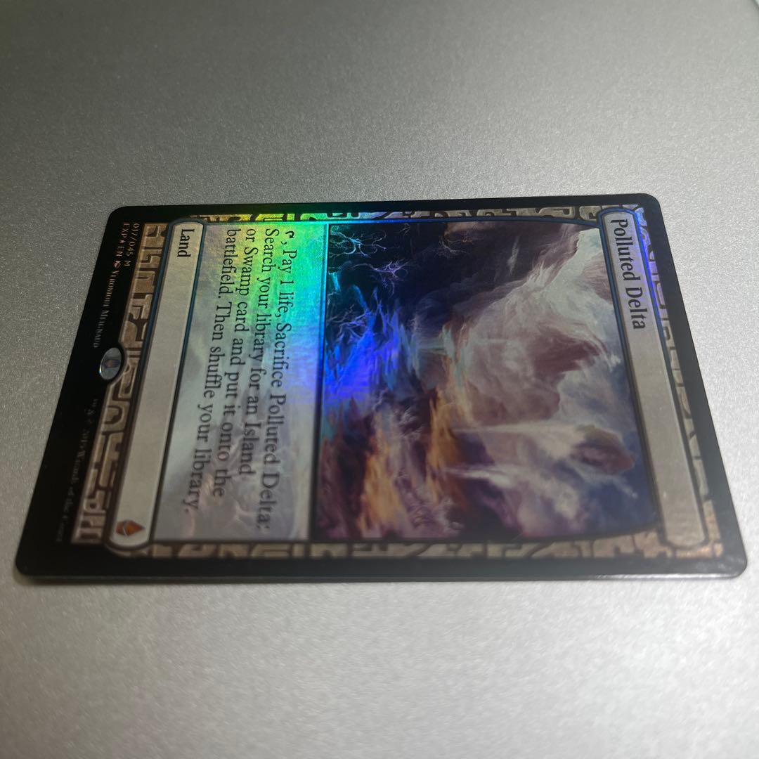 ③MTG foil 《汚染された三角州/Polluted Delta》[EXP