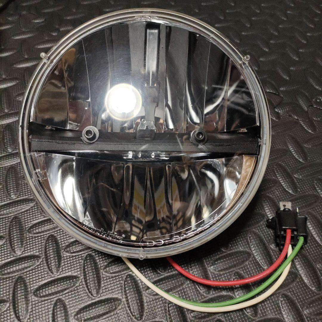 ハーレー　純正互換　LEDヘッドライト　7インチ　FL ハーレー純正□7インチ デーメーカー シグネチャーリフレクター LED