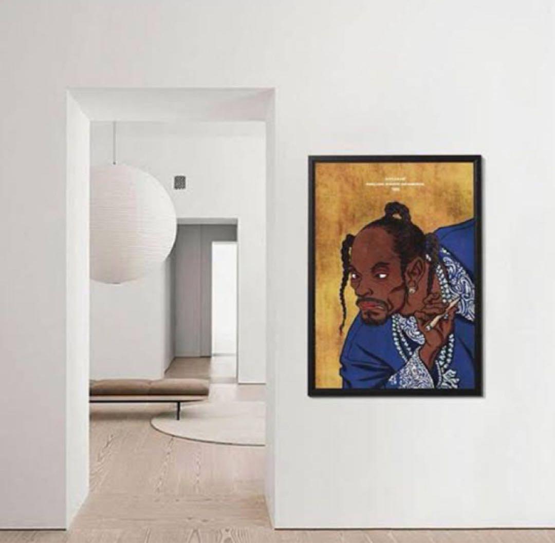 2pac Snoop Dogg A1 ポスター 西海岸 HIPHOP 浮世絵レアAPPLEBUM Snoop