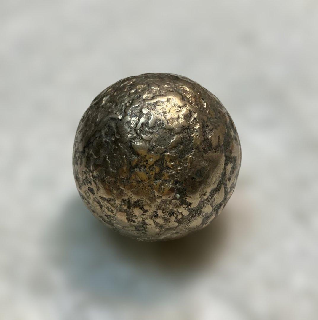 ガムランボール特大 アンティーク調 台座付 - メルカリ
