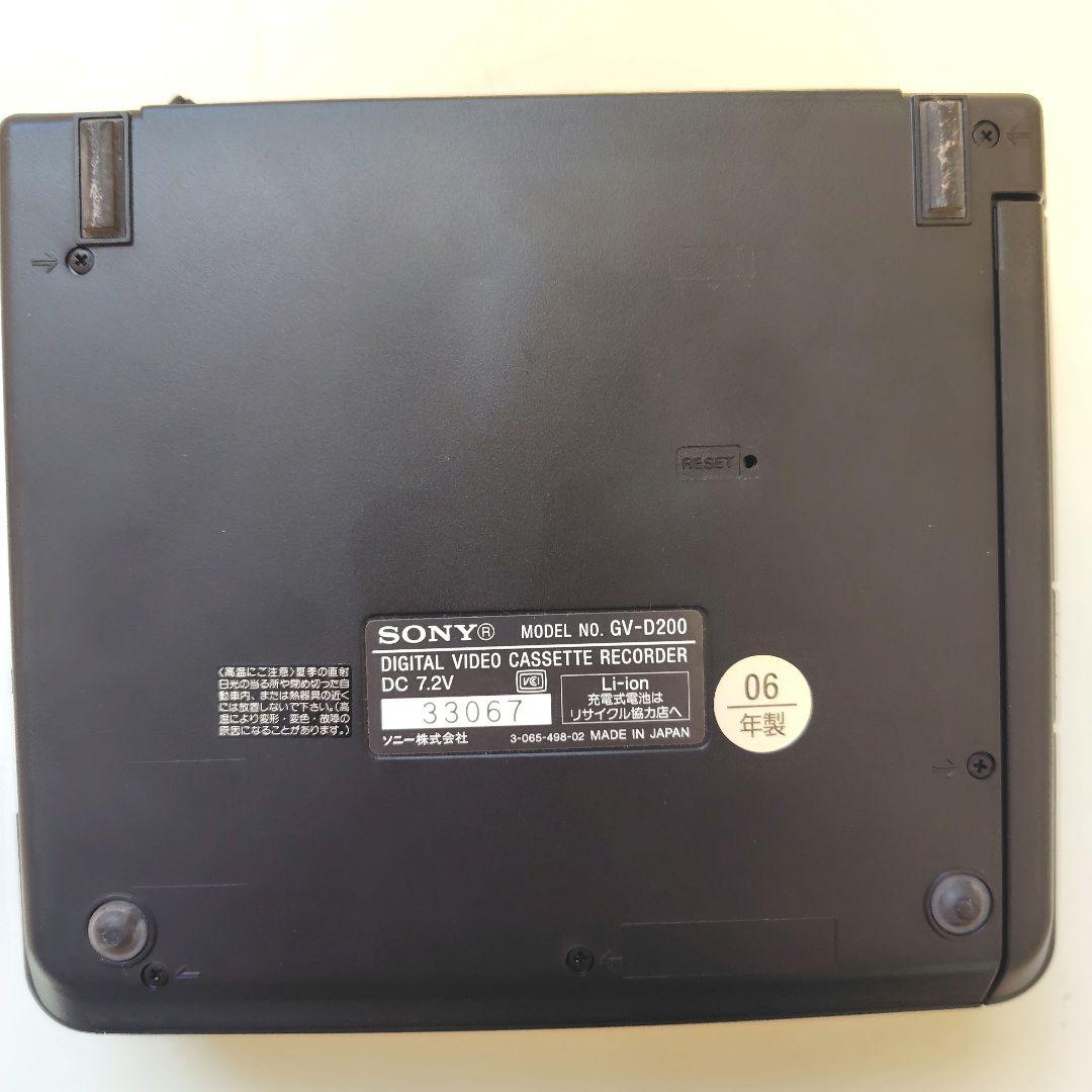 SONY GV-D200 デジタルビデオカセットレコーダー