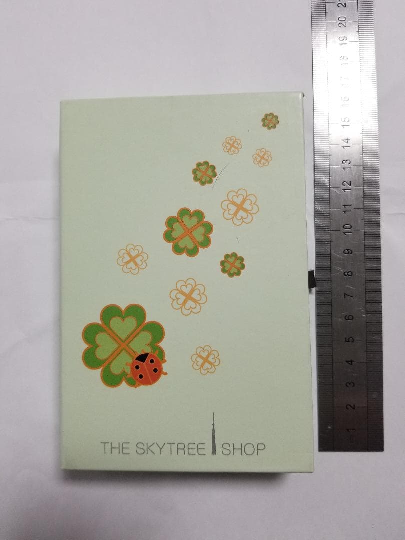 東京スカイツリー限定 キーホルダー 634 四つ葉の クローバー てんとう虫