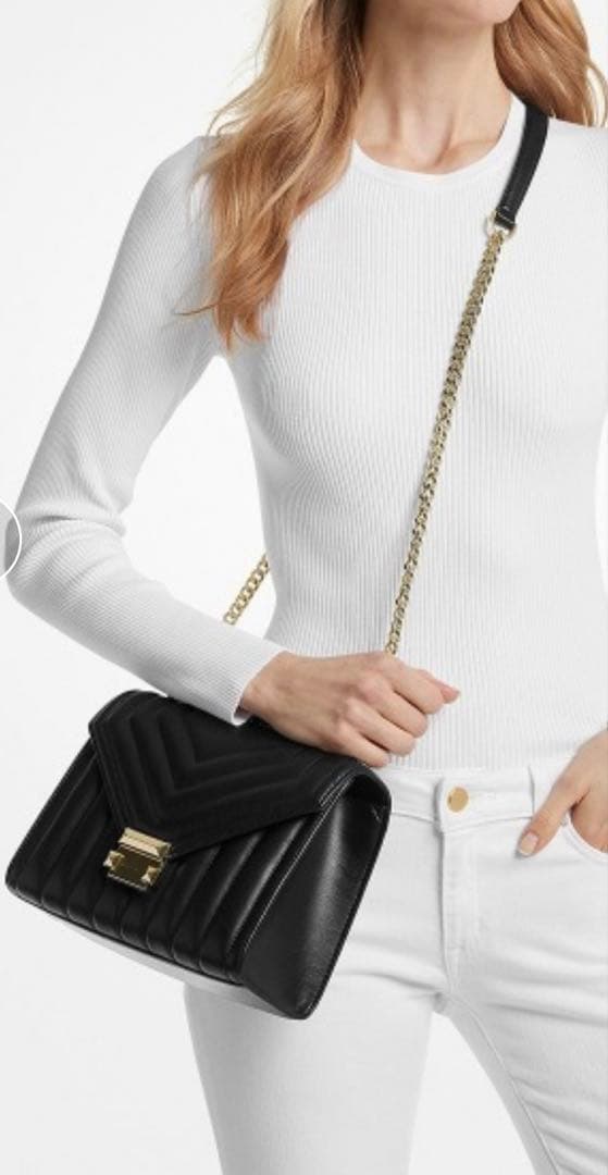 完売商品！MICHAEL KORS キルティングレザーショルダーバッグ