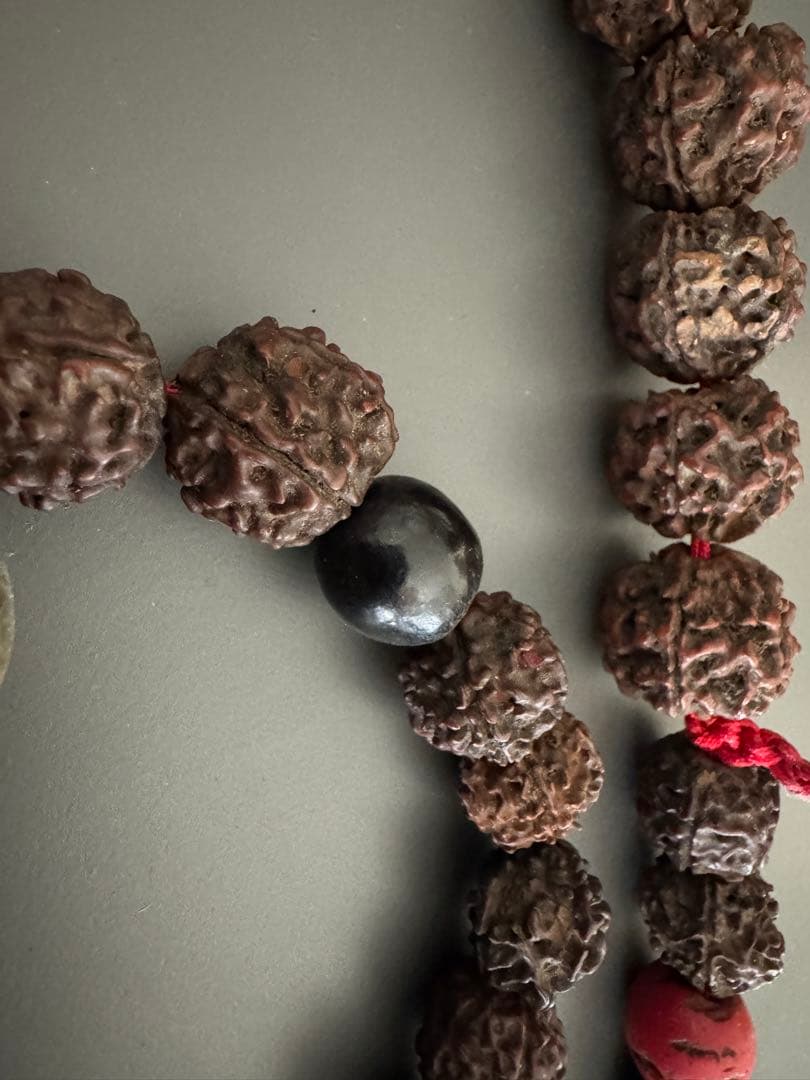 貴重☆ オールドシャーマンネックレス / チベット ネパール インド 菩提樹