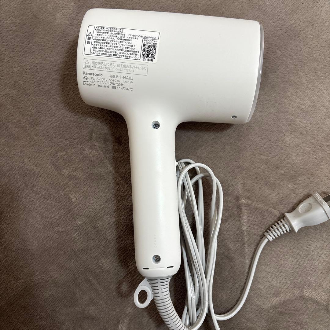 Panasonic EH-NA03 ヘアドライヤー ホワイト