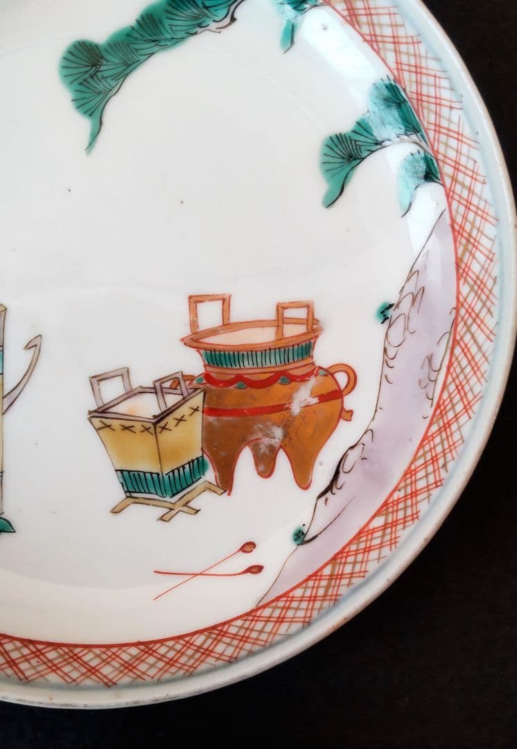 色絵　小皿　８枚