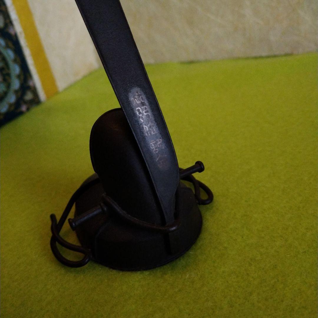 銅造立纓冠置物 11センチ