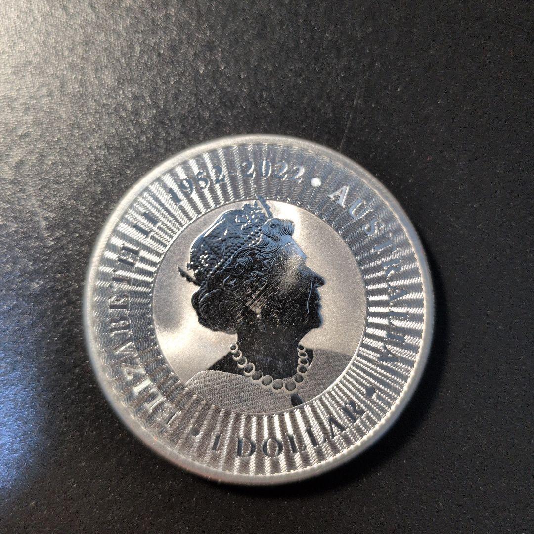 カ*中様 2023 1オンス オーストラリア カンガルー銀貨 41mm