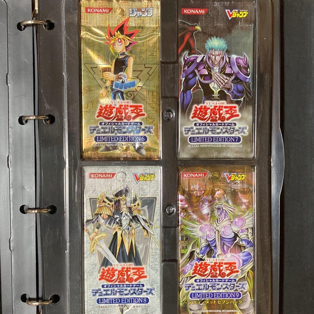 遊戯王リミテッドエディション2 未開封4パック limited edition2