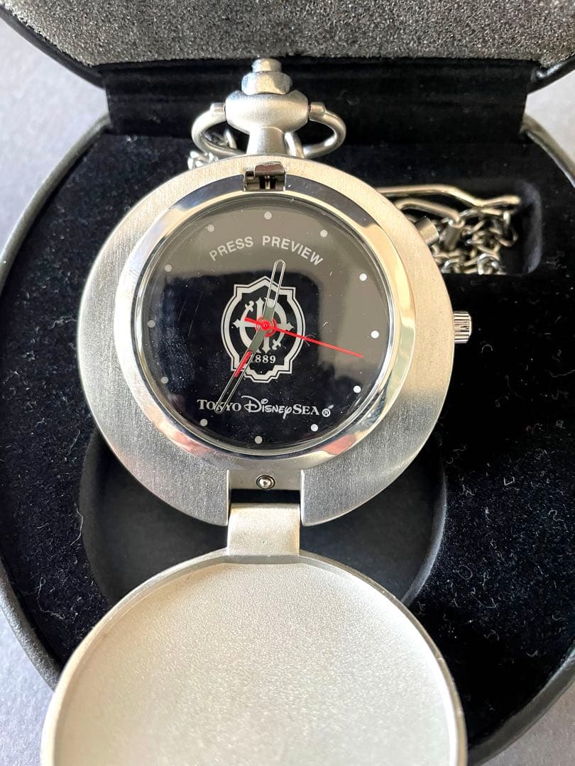 TOKYOディズニー・シー 2006.9.4タワー・オブ・テラーオープン懐中時計