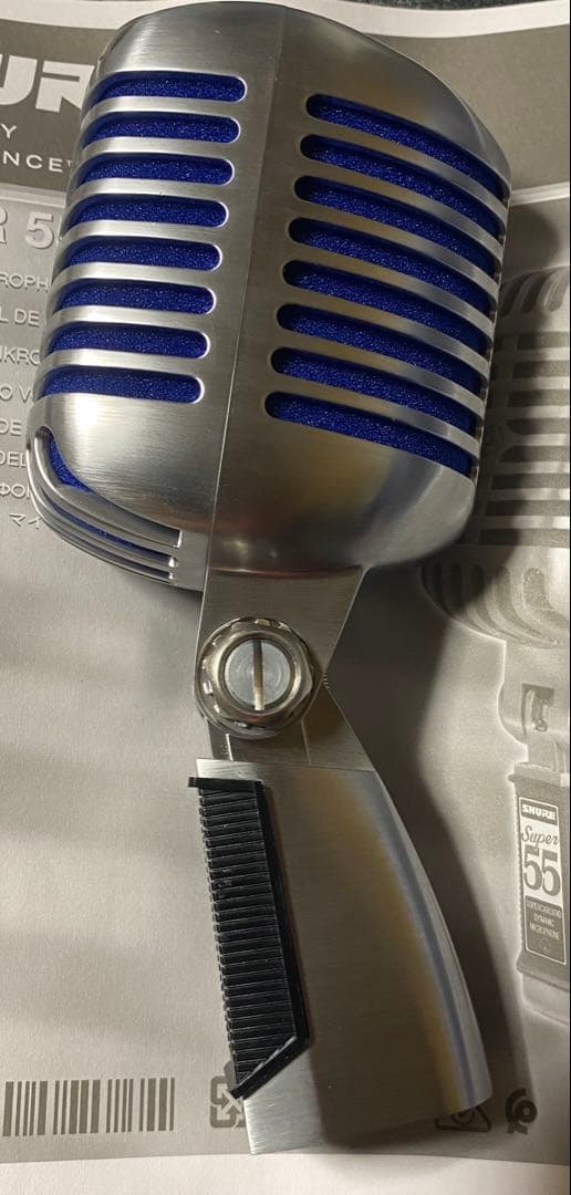 SHURE Super 55 ダイナミックマイク ガイコツマイク