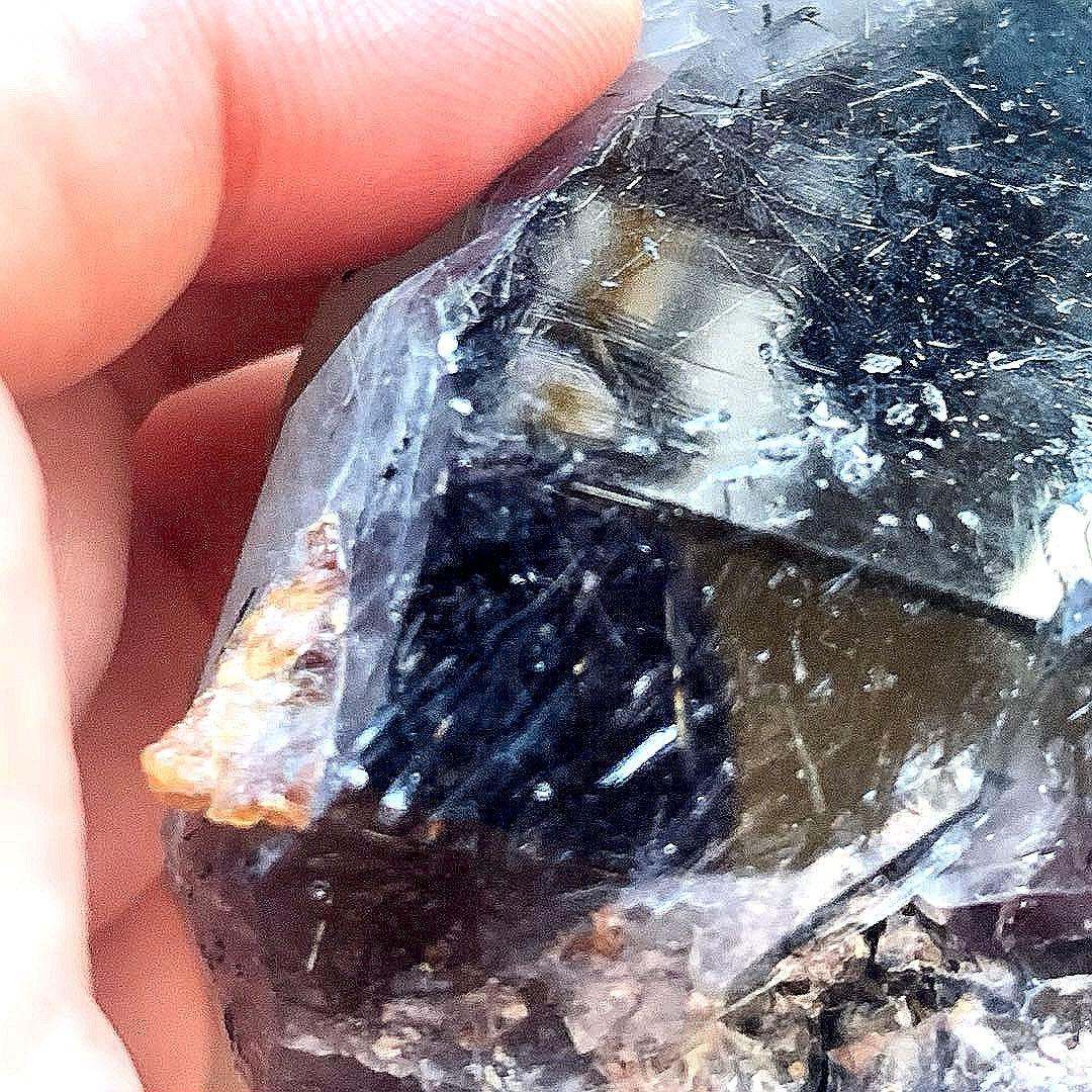 めちゃ審美的なザギマウンテンクォーツE/リーベカイトインクォーツ