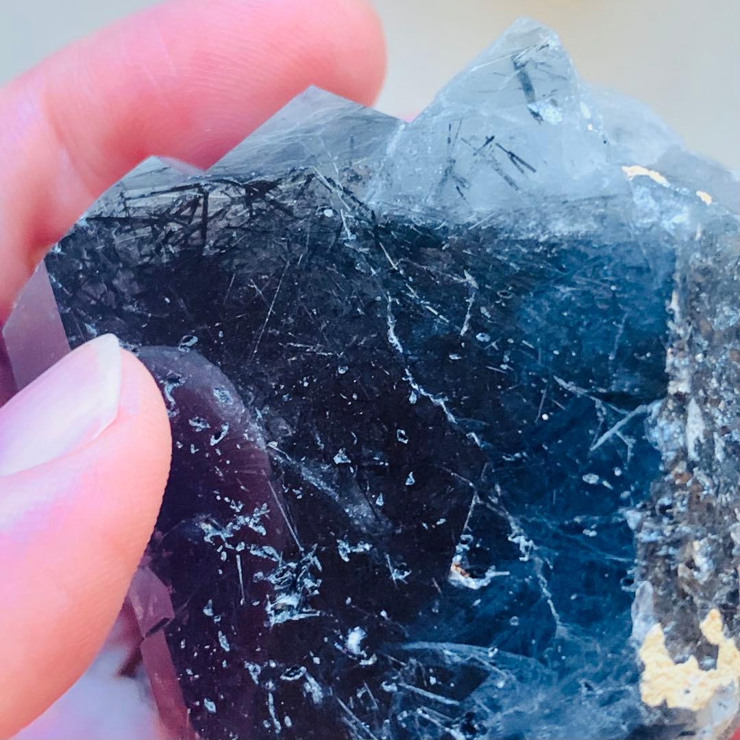 めちゃ審美的なザギマウンテンクォーツG/リーベカイトインクォーツ/特大