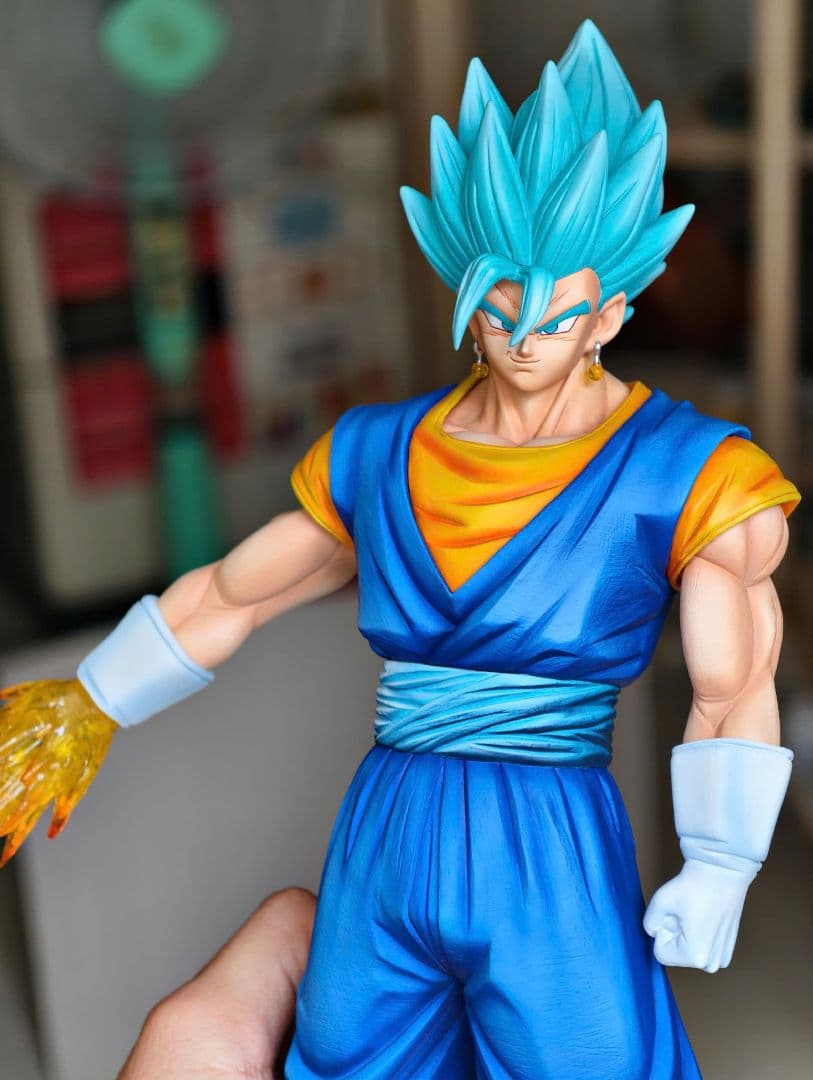 ドラゴンボールベジット 超サイヤ人ゴッド 改造リペイントフィギュア