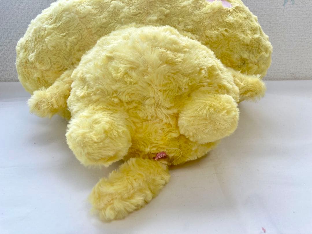 メガBIG かおもじん ねこみみ 超希少トラ猫 全長50cm 右脇下破れあり